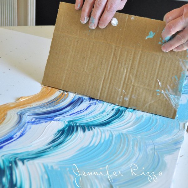 Рисование через копировальную бумагу