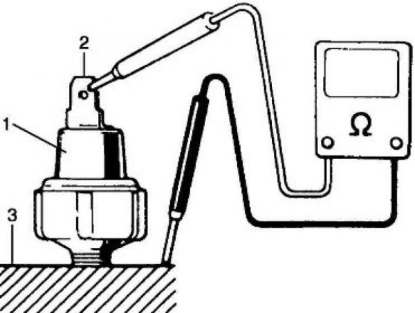 Датчик давления прозвонка мультиметром