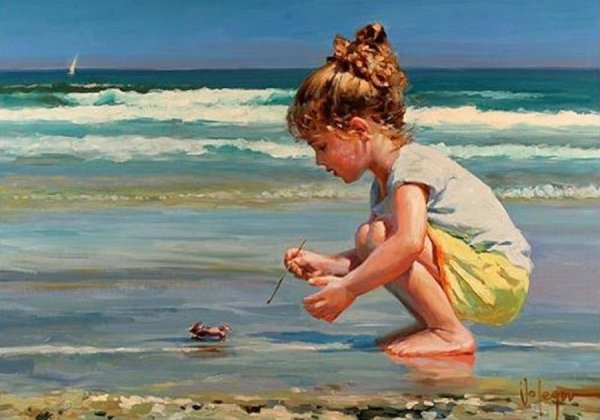 Владимир Волегов живопись дети