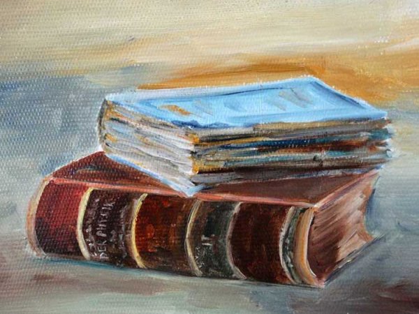 Книга картина маслом