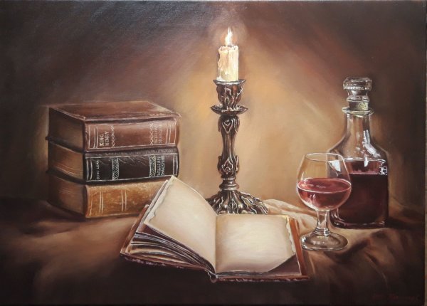 Подсвечники в живописи