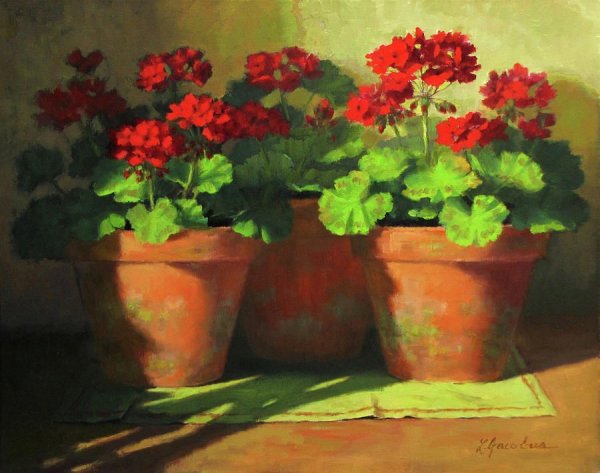 Linda Jacobus - "белая герань"