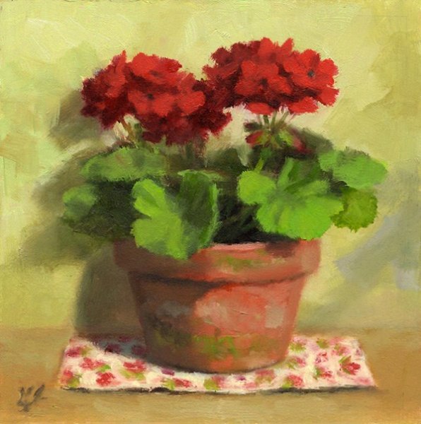 Linda Jacobus - "белая герань"