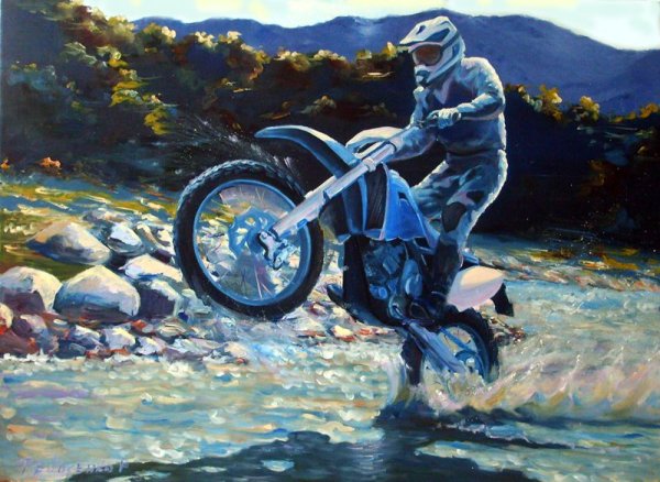 Арт мотоцикл Дукати