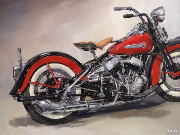 Мотоцикл на пляже