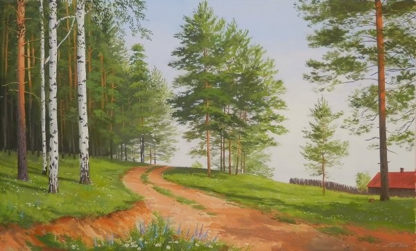 Художник пейзажист Болотов