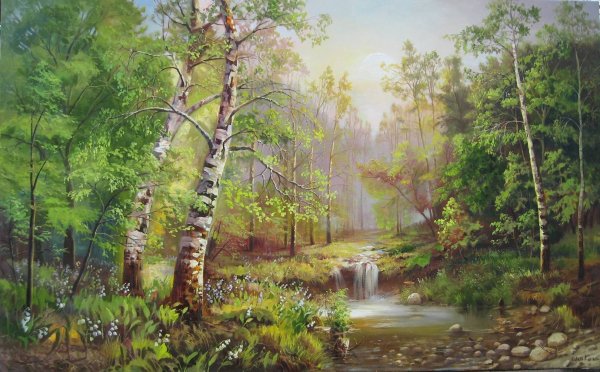 Художник Александр Коваль лето