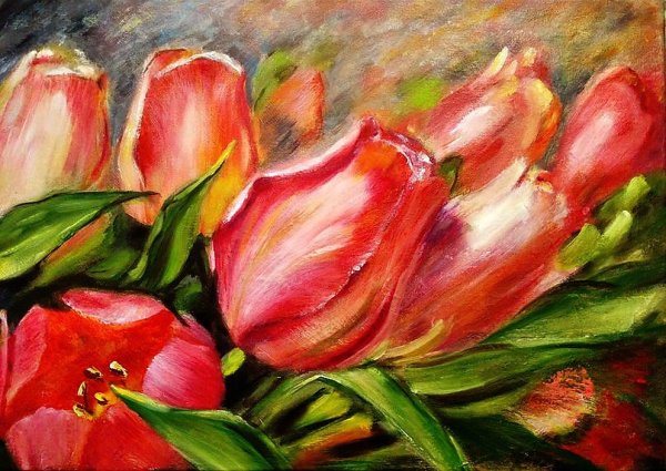 Тюльпаны Серебрякова