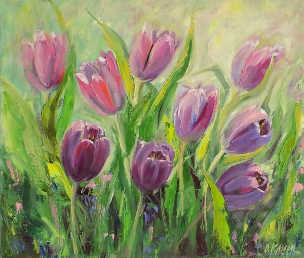 Тюльпаны Серебрякова