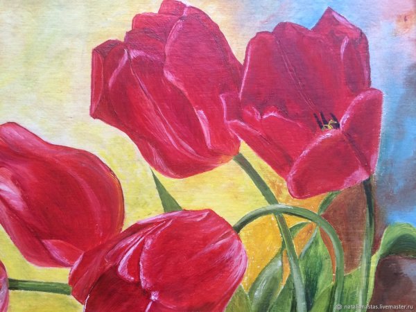 Тюльпаны картина