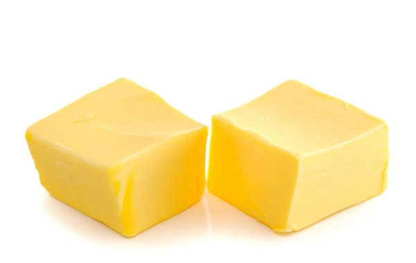 Масло сливочное сверху