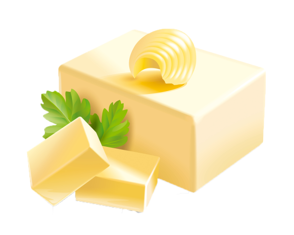 Масло сливочное без фона