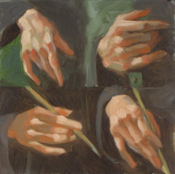 Ладонь живопись