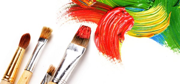 Кисти и краски