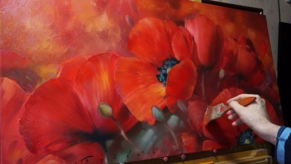 Картина маки Олег Буйко