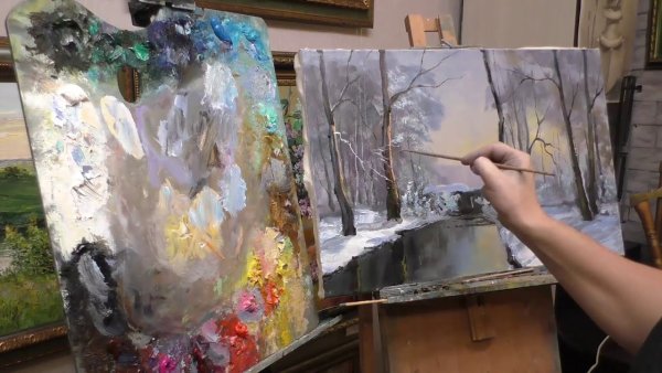 Живопись маслом мастер класс