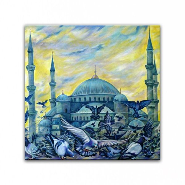 Мечеть маслом