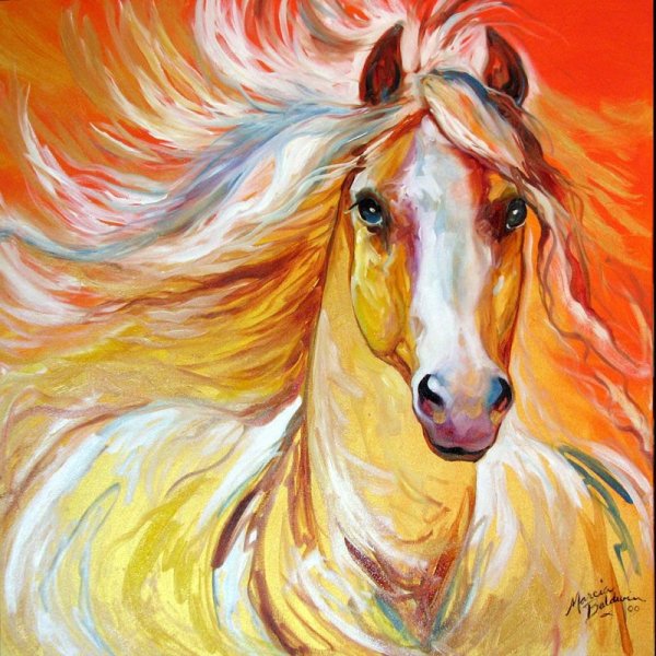 Marcia Baldwin картины лошади