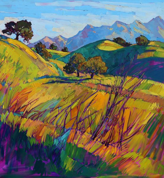 Пейзажи Эрин Хэнсон стиль