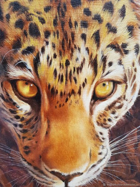 Леопард картина