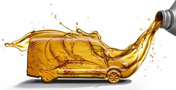 Масло льется