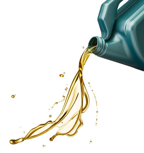 Моторное масло льется