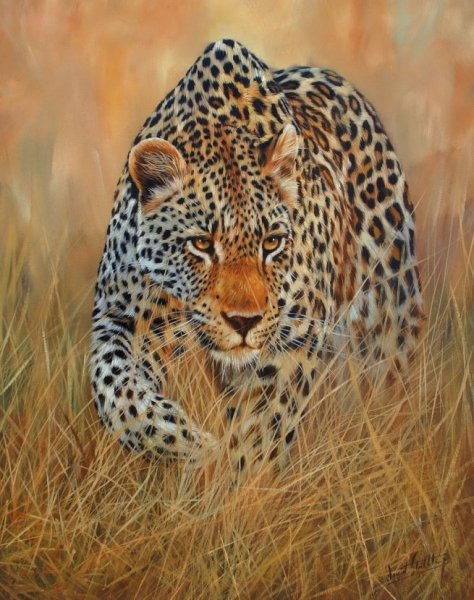 Художник Дэвид Стрибблинг