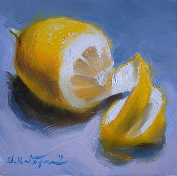 Лимон мастихин картины