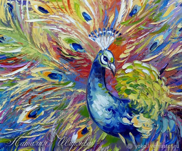 Картина Павлин Карен Тарлтон