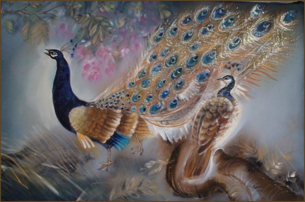 Анималистический Жанр Павлин