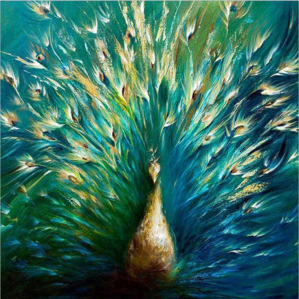 Дмитрий Спирос картины Павлин