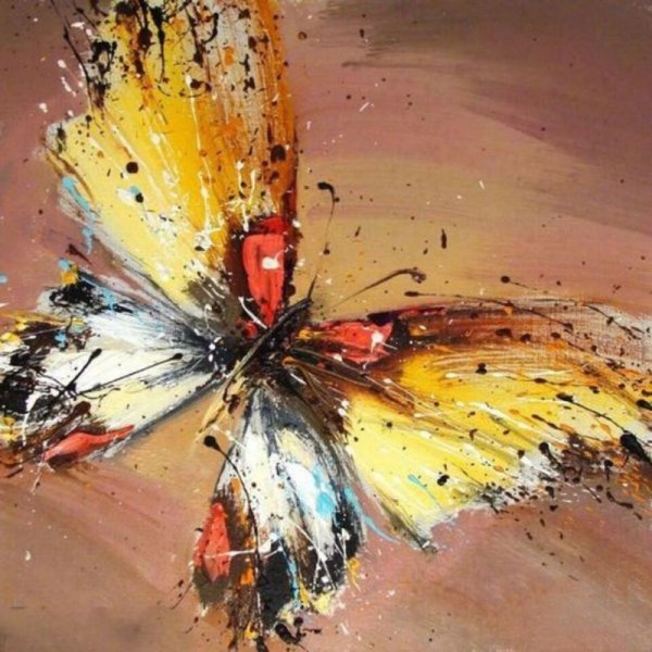 Павел Гузенко картины художник бабочки
