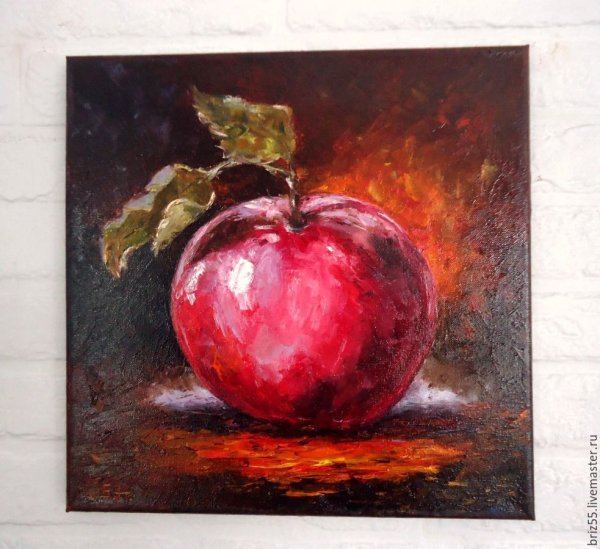 Натюрморт с яблоками