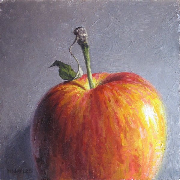 Натюрморт с яблоками