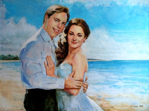 Мужчина и женщина портрет