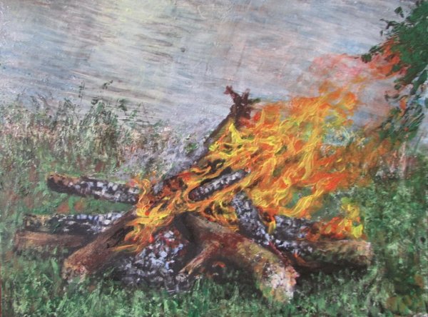 Эверхадус костер картины