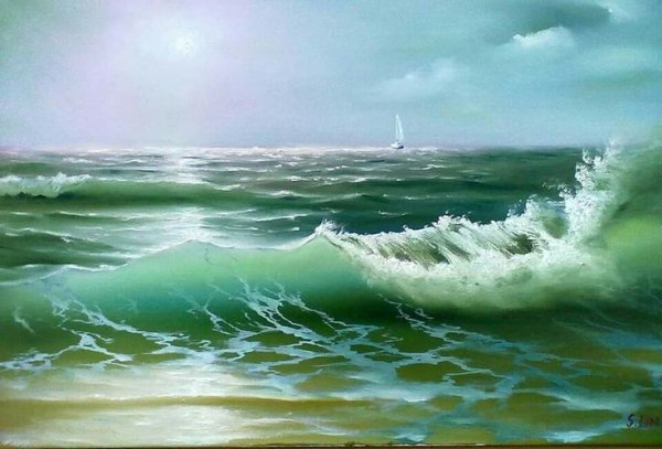 Морской пейзаж Сергей Лим