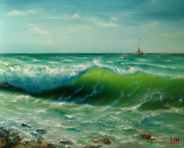 Морской пейзаж Сергей Лим