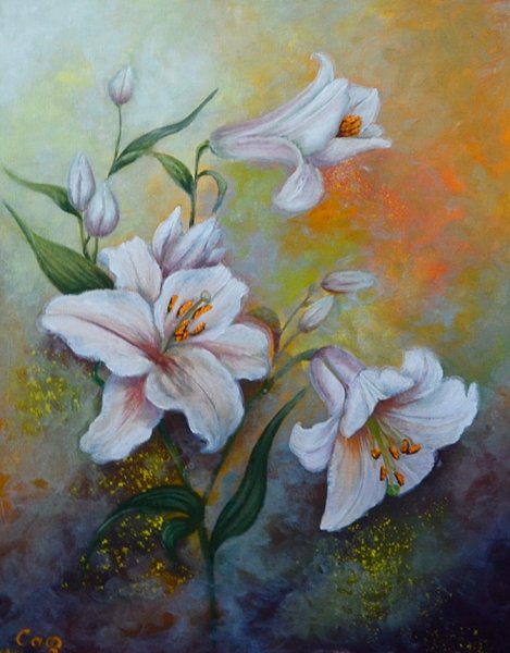 Магдалена Мюррей художник лилии