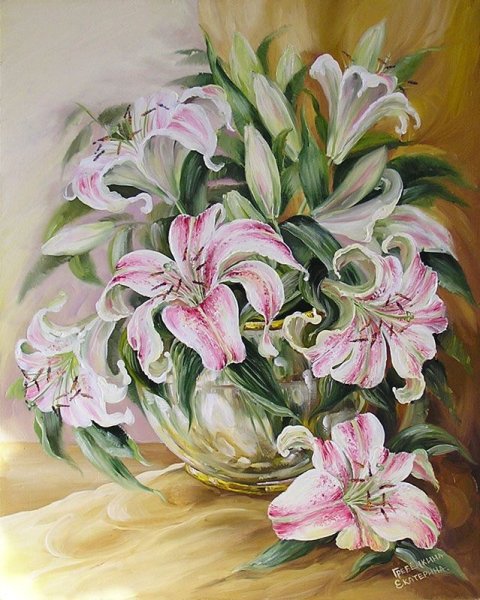 Магдалена Мюррей художник лилии