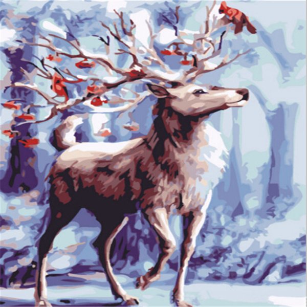Картина по номерам олени