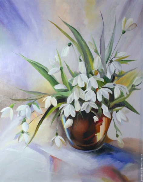 Левитан подснежники