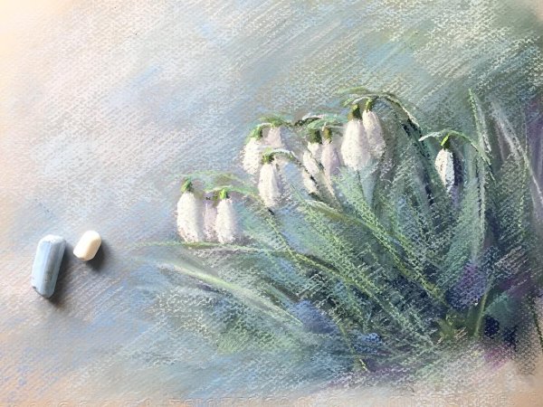 Грабарь подснежники