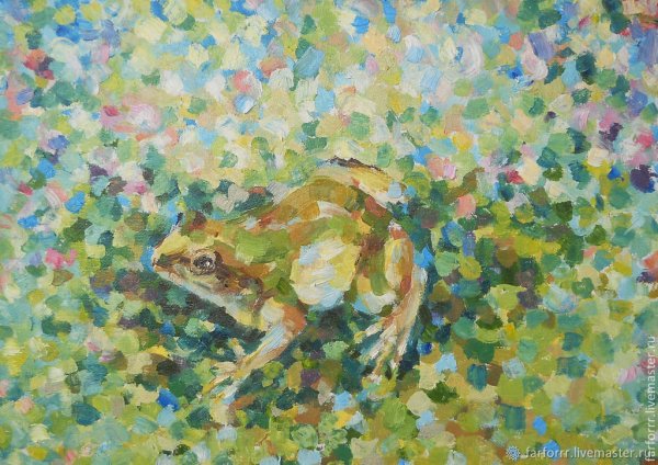 Лягушки в живописи