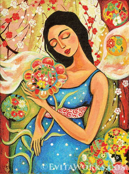 Картины беременных женщин