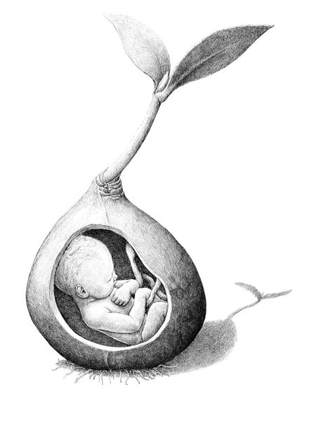 Рисунок пара красками