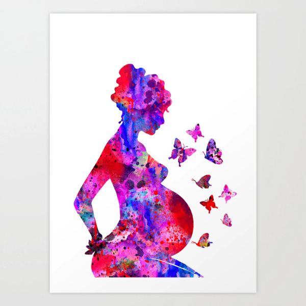 Картины Кэти Берггрен материнство