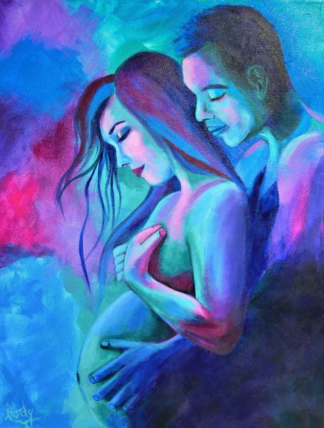 Беременность картины художников