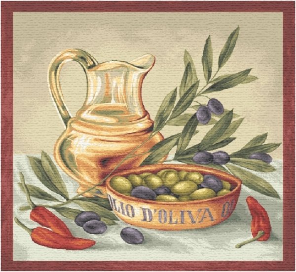 Оливки живопись