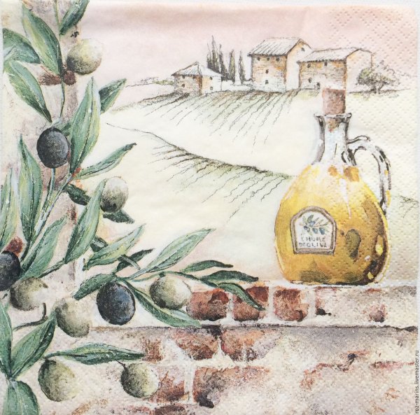 Оливки для декупажа